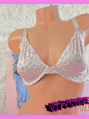 Victoria's Secret Cute Brown Cheetha Print Demi Bra 36 DDD NEW!